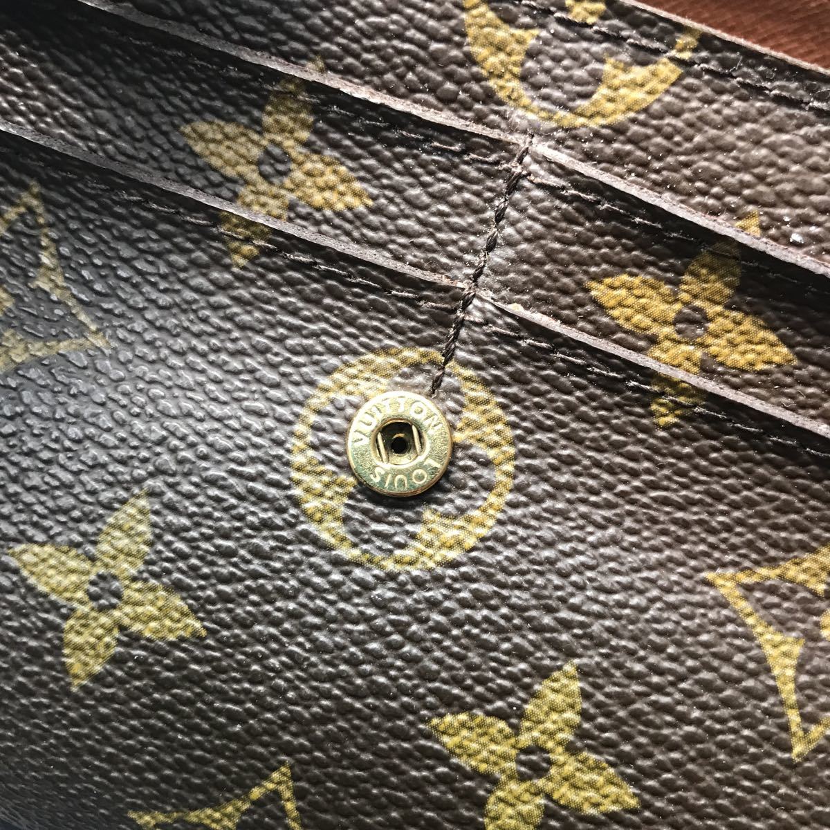 美品】LOUIS VUITTON / ルイヴィトン モノグラム ポルトフォイユ・サラ 