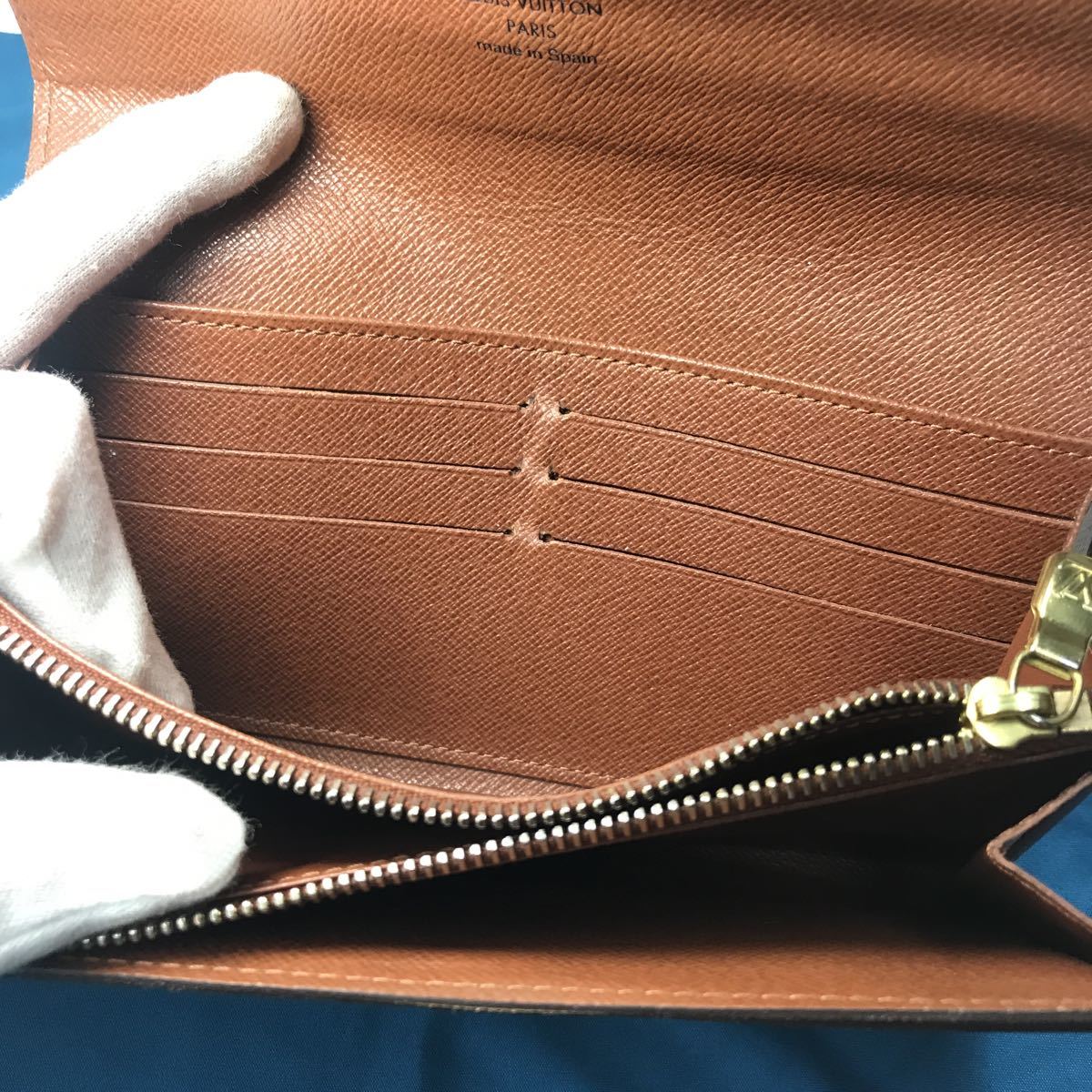 美品】LOUIS VUITTON / ルイヴィトン モノグラム ポルトフォイユ・サラ 