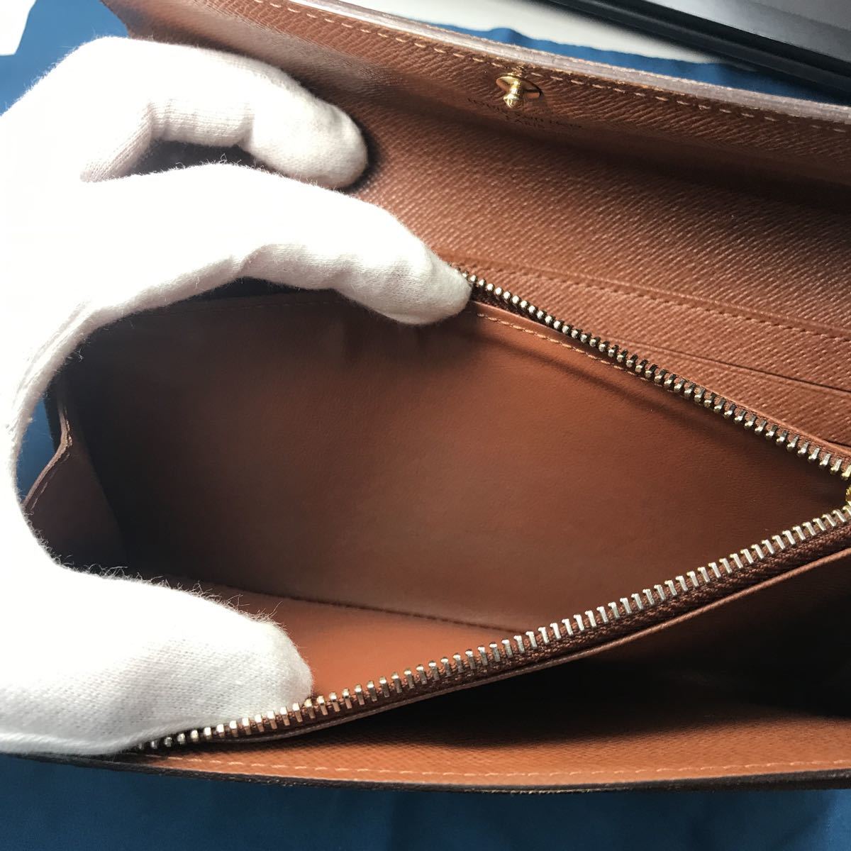 美品】LOUIS VUITTON / ルイヴィトン モノグラム ポルトフォイユ・サラ 