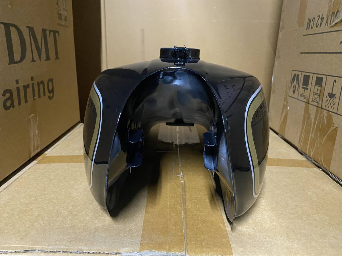GT380 タンク B5金オレンジ ⁄ブラック GT550 フューエルタンク