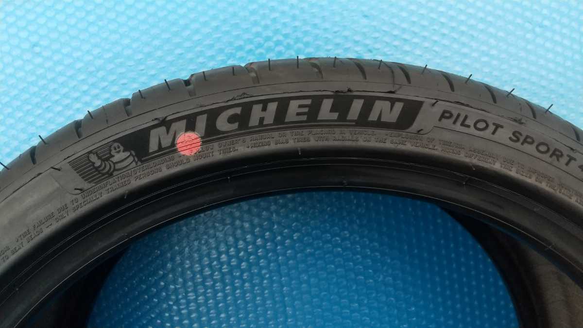 2022年3月 納車前外し 新品同様 MICHELIN PILOT SPORT 4 215/40R18 