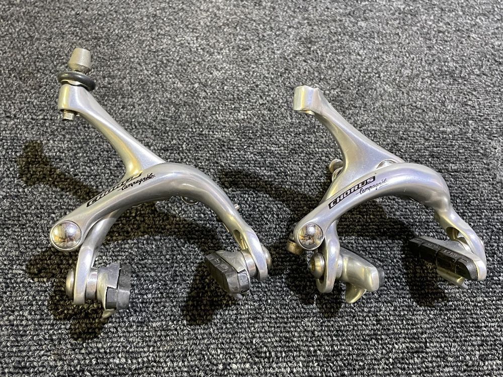 61□□ CAMPAGNOLO CHORUS コーラス キャリパーブレーキ シルバー 前後