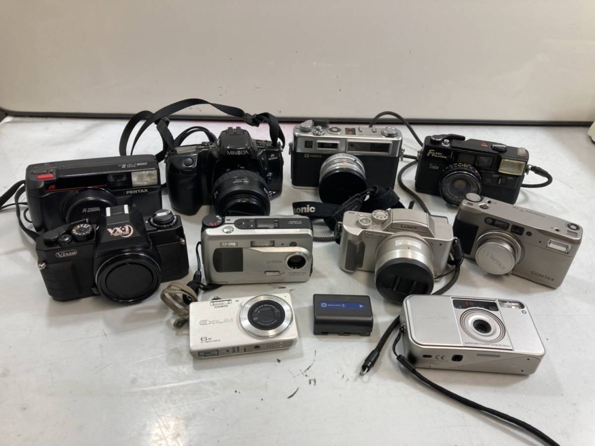 フジカカシオフィルムカメラデジカメまとめ売り フジカカシオフィルムカメラデジカメまとめ売り