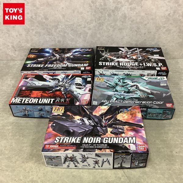 【お買い得，豊富な】 1円 HG 等 1/144 他 ストライクノワールガンダム ストライクフリーダムガンダム 他(プラモデル)｜売買されたオークション情報、yahooの商品情報をアーカイブ公開 - オークファン その他