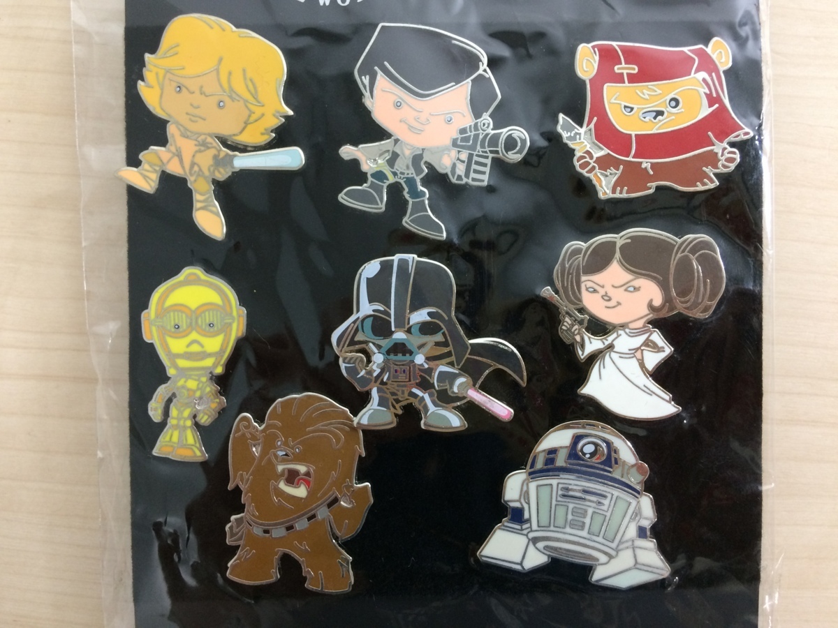 ディズニー 《未開封品》海外パーク スターウォーズ ピンバッジセット 