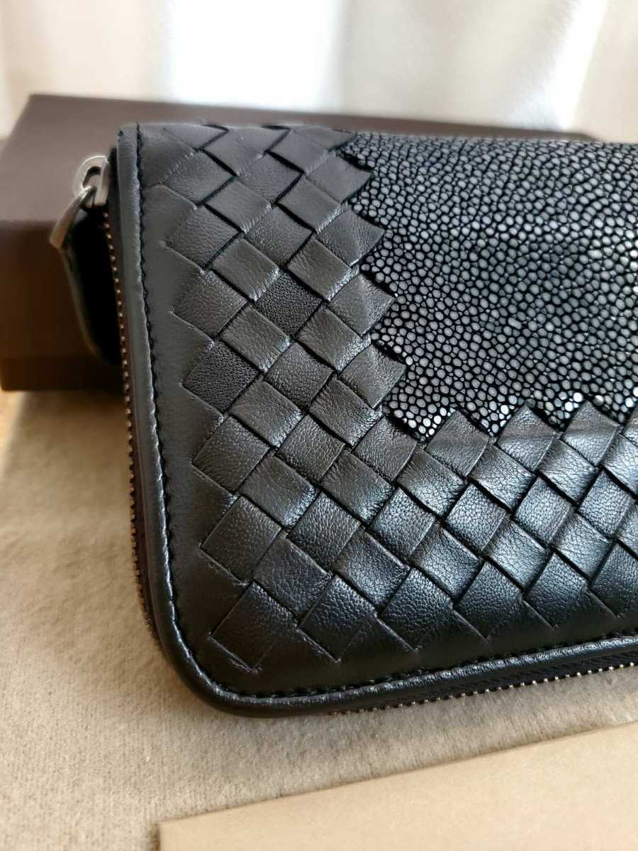 美品 ボッテガヴェネタ 長財布 ラウンドファスナー ラウンド 美品 ボッテガヴェネタ 長財布 ラウンドファスナー ラウンド