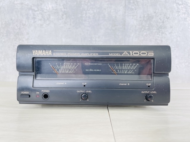 パワーアンプ 中古ジャンク品 YAMAHA ヤマハ A100a オーディオ機器