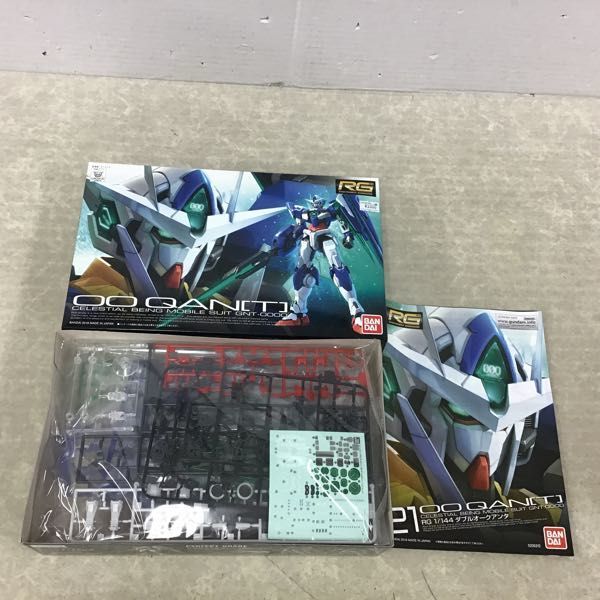 1円スタート☆新品 RG 1/144 ダブルオークアンタ ダブルオーライザー