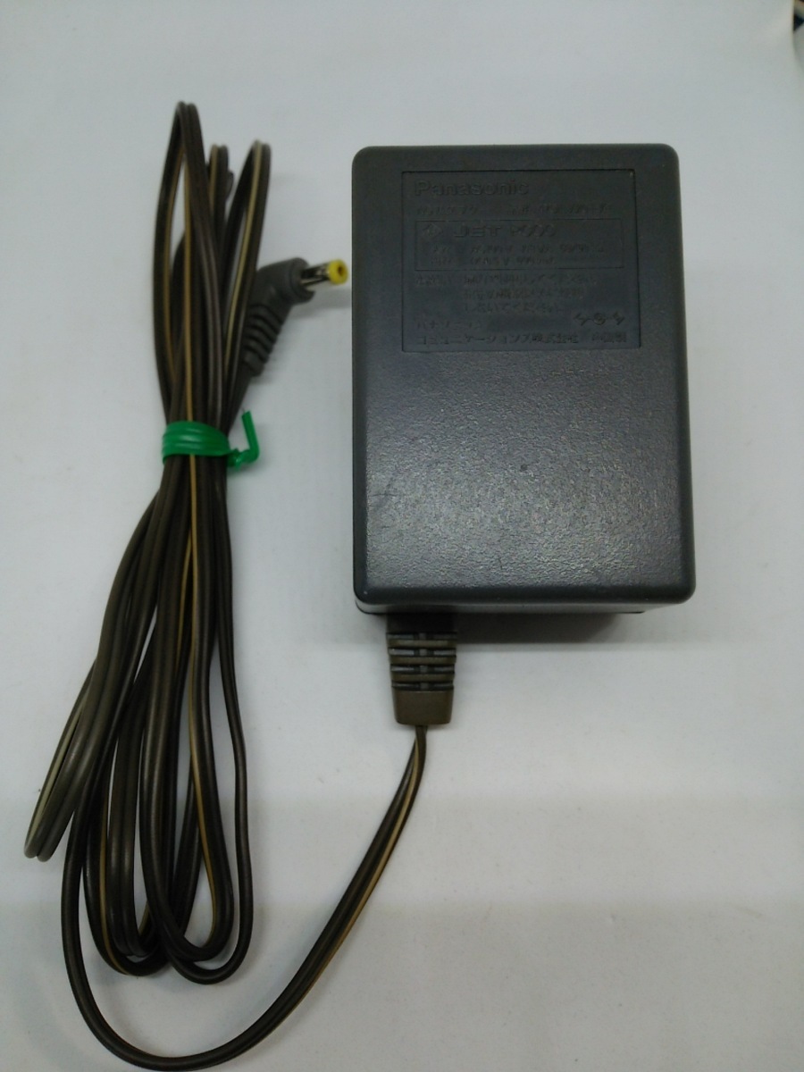 ☆W9636AC☆Panasonic【ACアダプタ☆PQLV207JP☆DC6.5V 500mA】(外径：約4.9mm/内径：約1.5mm) 即決/保証付_1