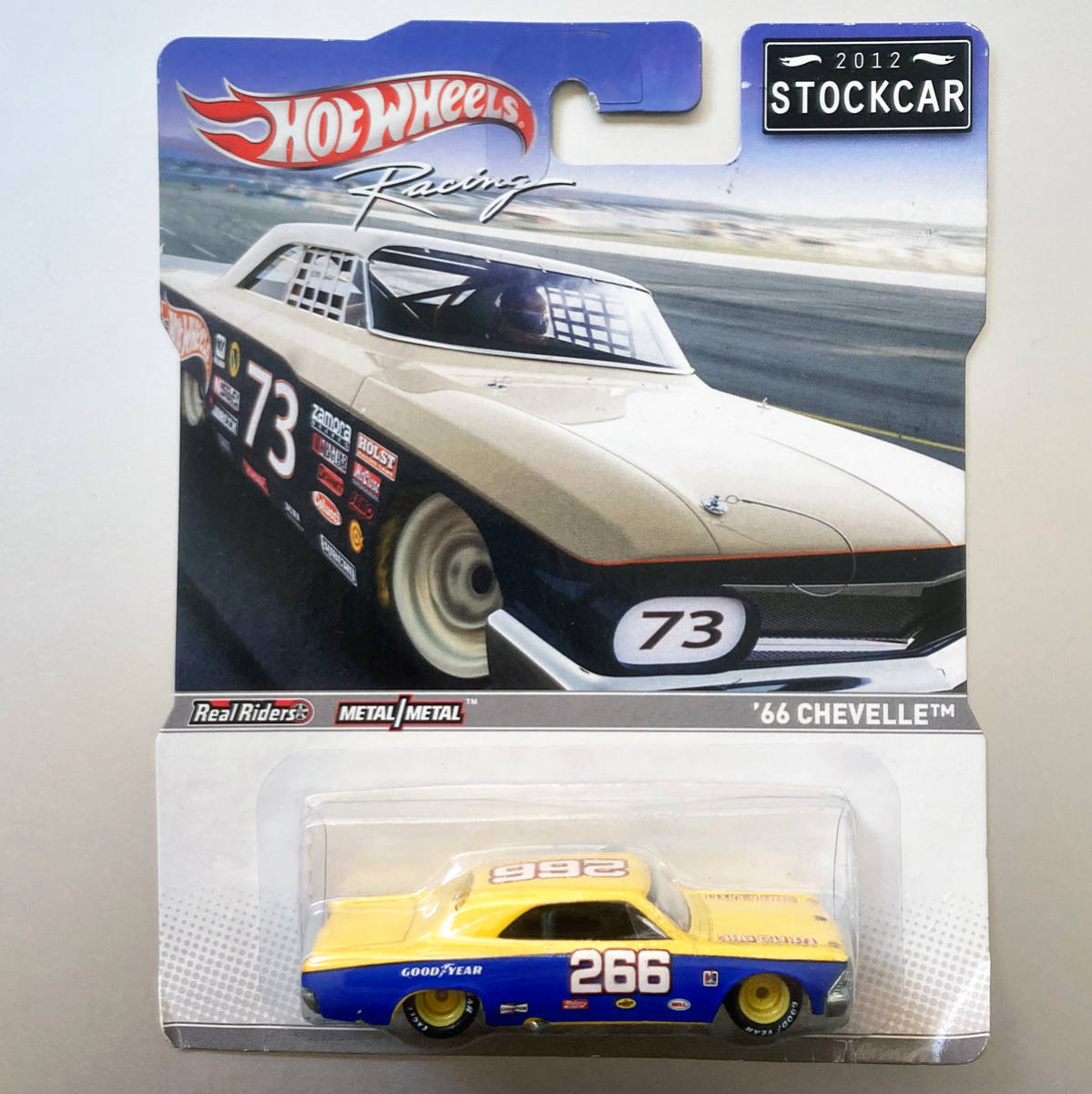 1/64 ホットウィール レーシング ストックカー '66 シェベル Hot