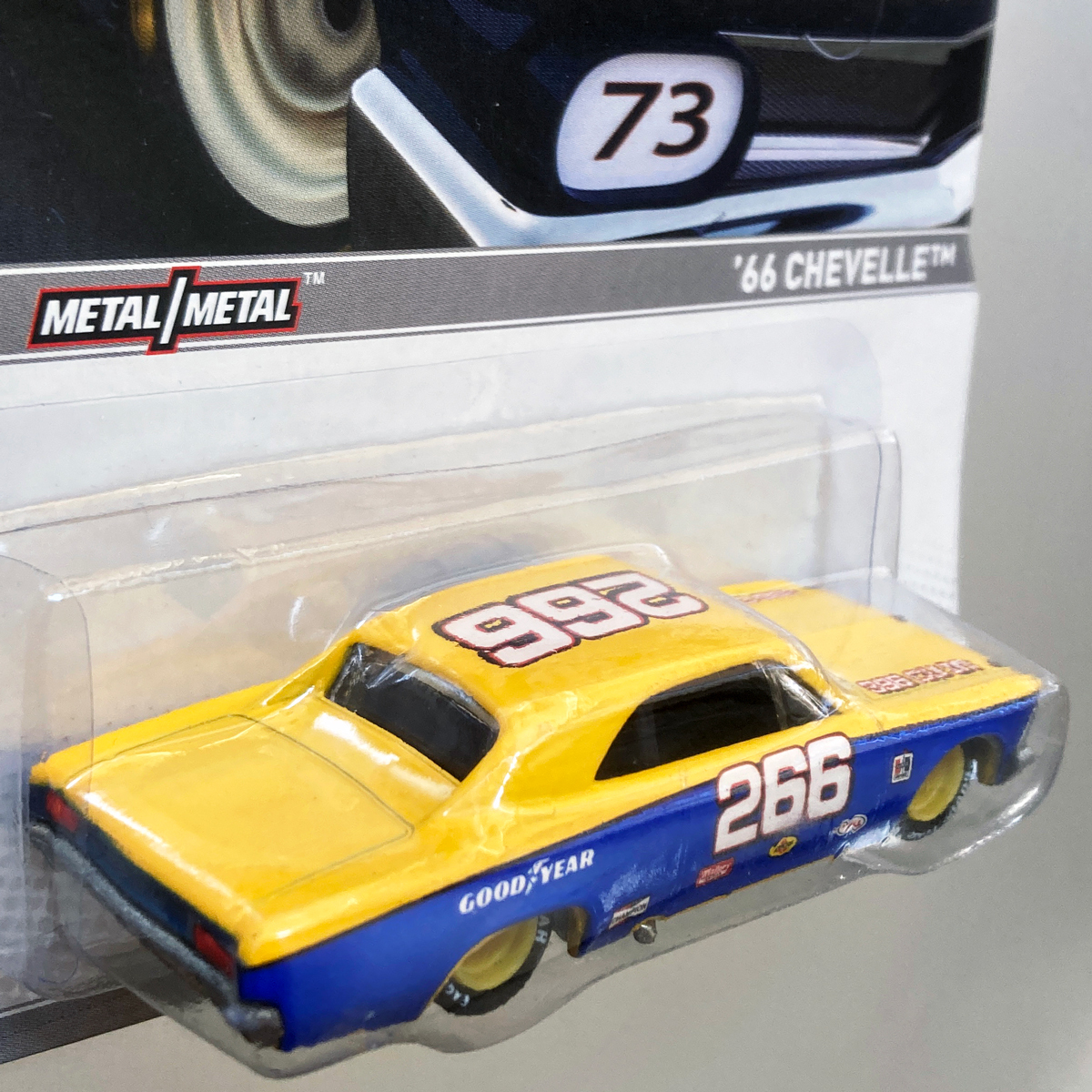 1/64 ホットウィール レーシング ストックカー '66 シェベル Hot