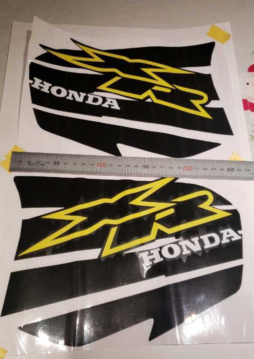 はるページ 在庫整理セール！XR250 XR400 XR250R XR400R タンクデカール リプロ品 XLR