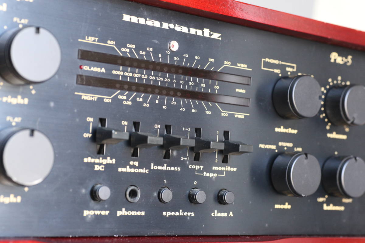 Marantz PM-5 プリメインアンプ　黒パネル PM-5 プリメインアンプ Marantz marantz Pm-5 PM－5