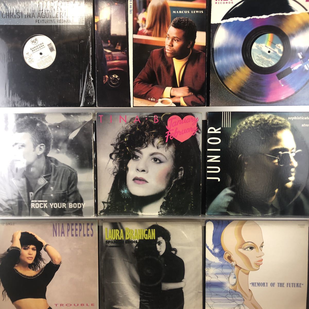 50枚 00s R&B レコード　まとめ セット2000年代 R&B レコードまとめ売り 90枚超 大量セット 処分 お得 90年代〜2000