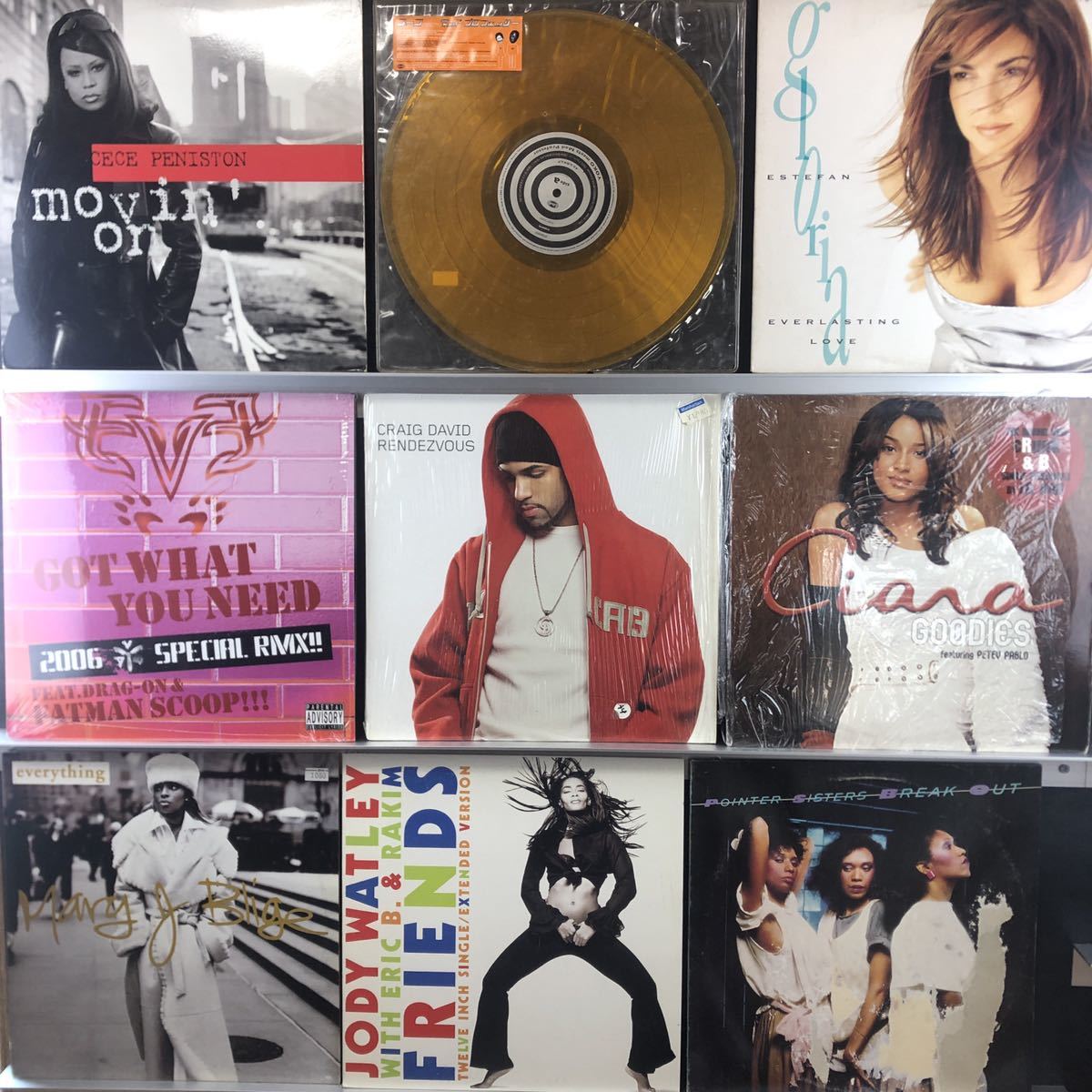 R&B レコードまとめ売り 90枚超 大量セット 処分 お得 90年代〜2000