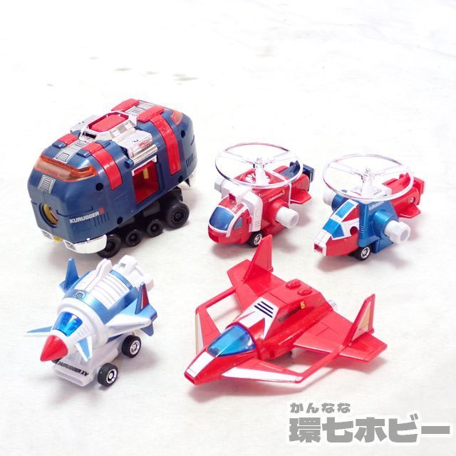 QKH66◇当時物 ポピー 機甲艦隊ダイラガーXV DX機甲合体 本体綺麗だが