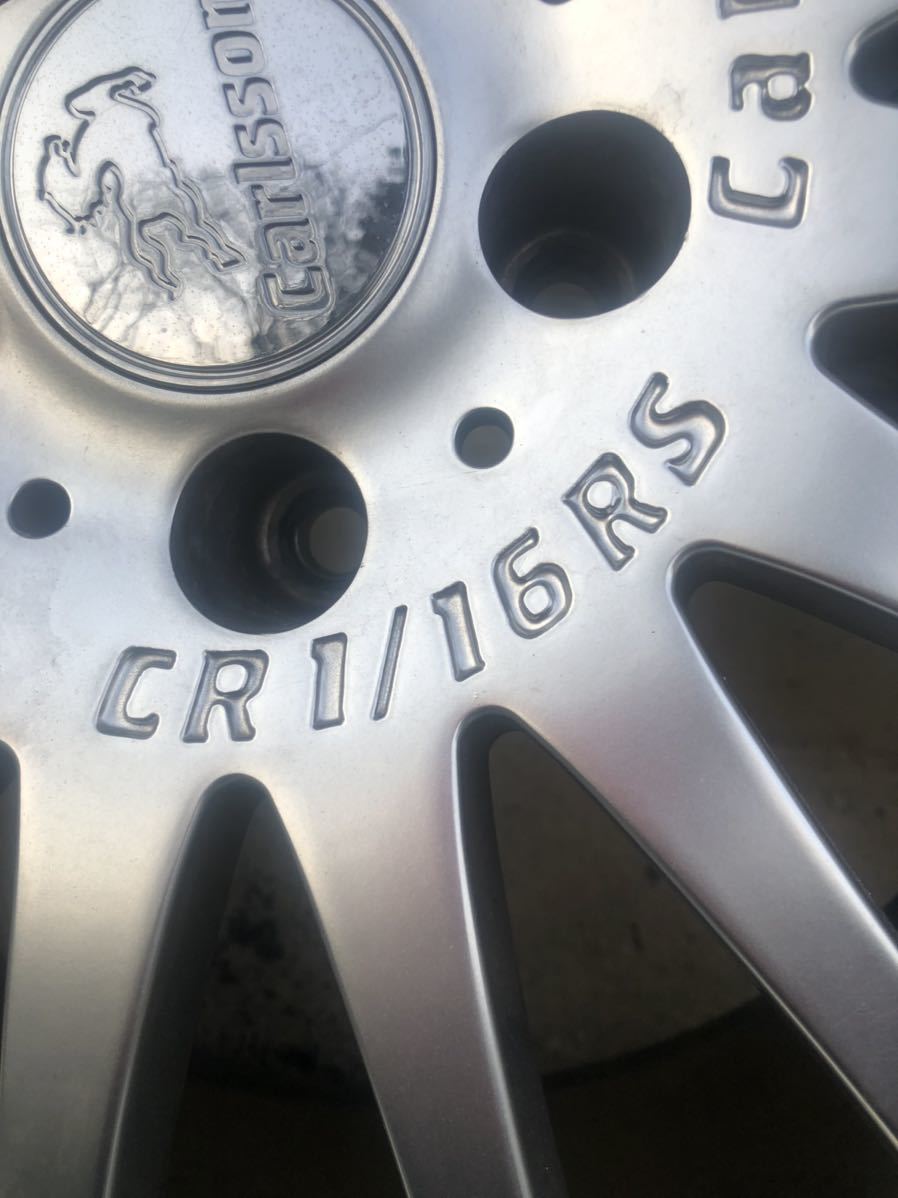 深リム アルミホイールCarlsson カールソンCR1/16RS PCD120 レクサス