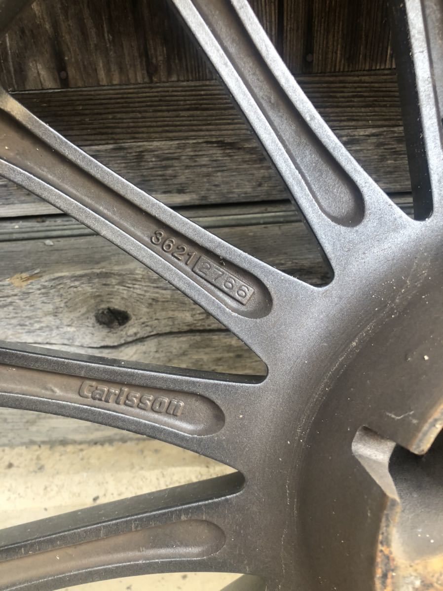 深リム アルミホイールCarlsson カールソンCR1/16RS PCD120 レクサス