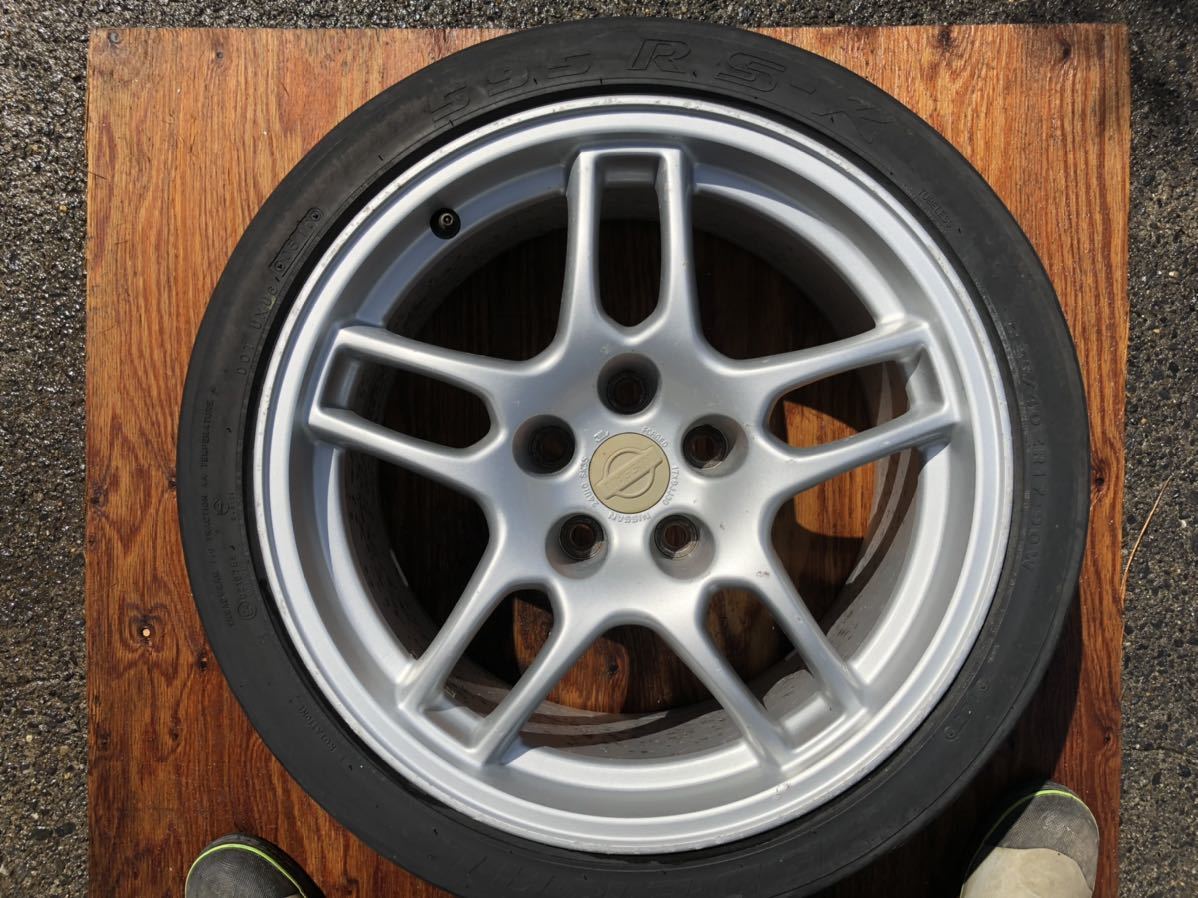 日産 R33 GT-R 純正 ホイール 17インチ 9J +30 PCD 114.3 5H 5穴