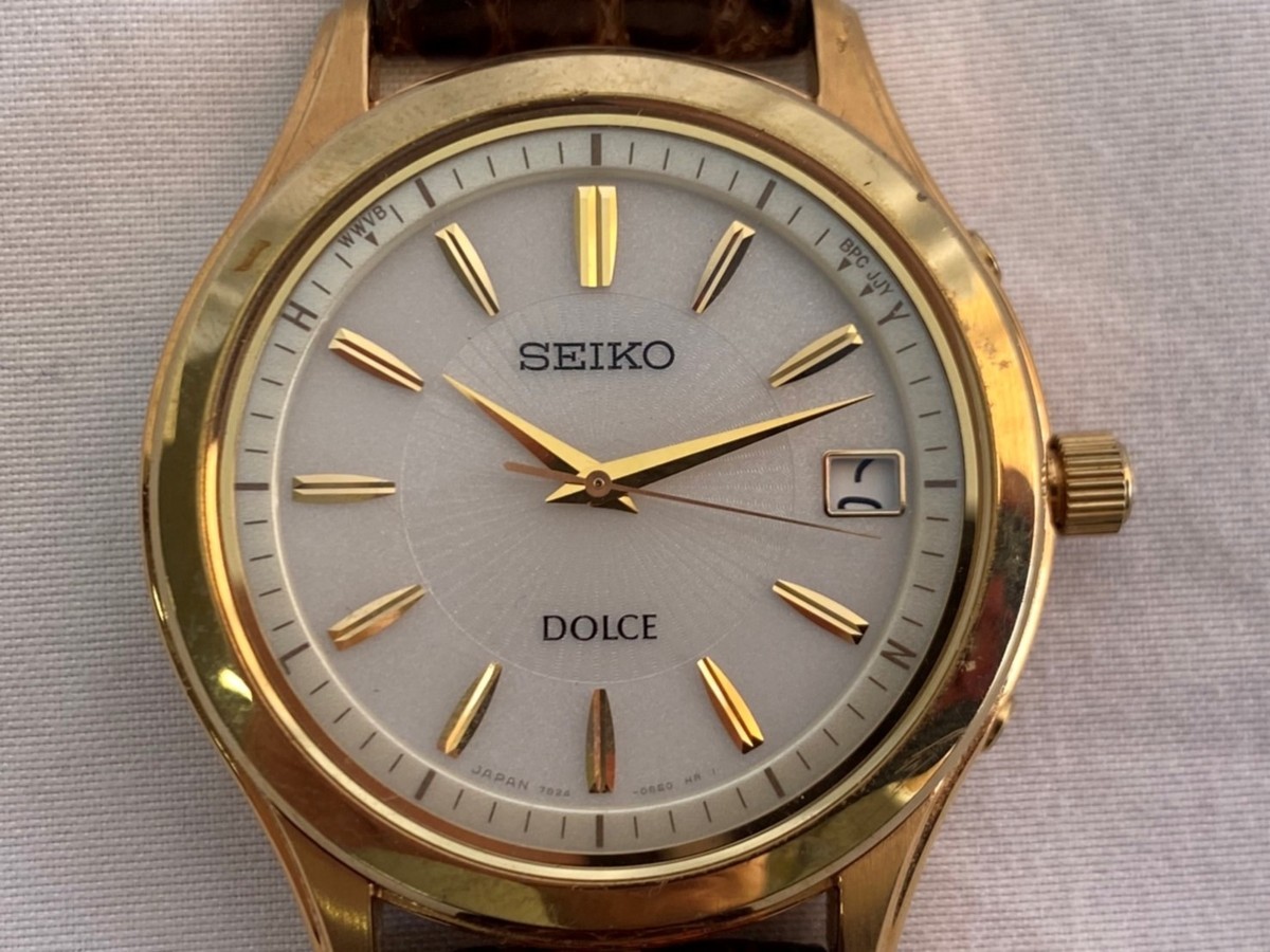 SEIKO セイコー DOLCE ドルチェ 7B24-0AV0 RADIO WAVE CONTROL SOLAR 