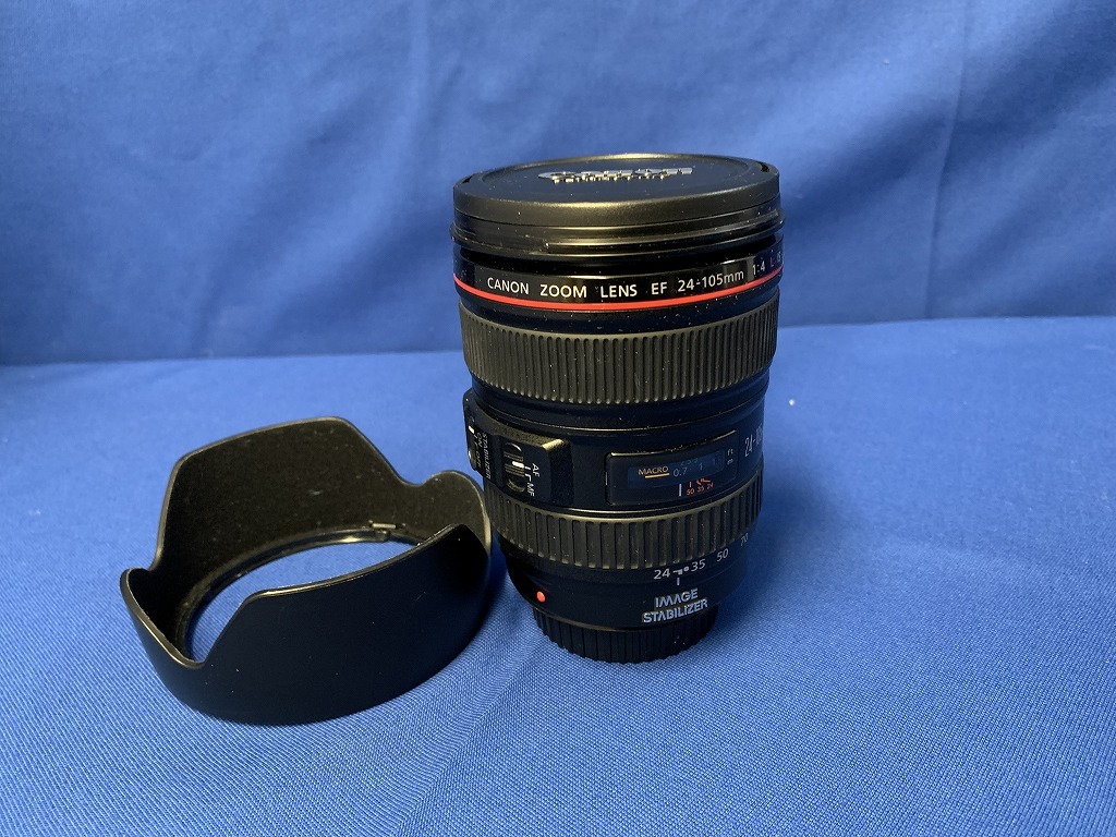 完全JUNK品 CANON EF24-105mm F4L IS USM ジャンク品 IS Canon F4L ☆ 実用
