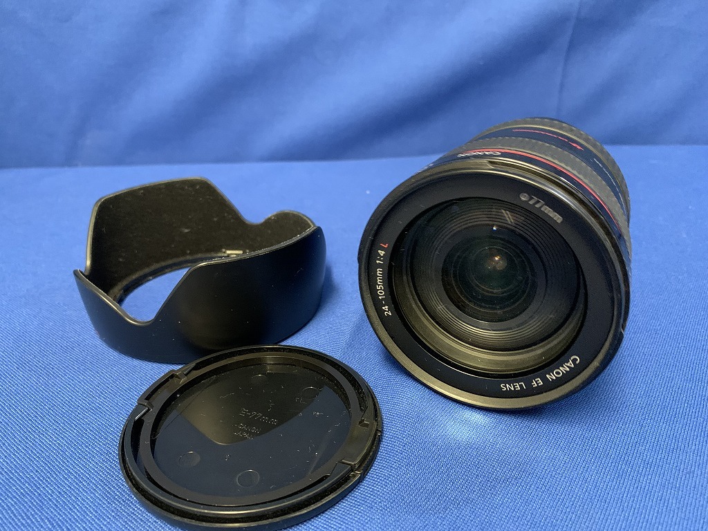 完全JUNK品 CANON EF24-105mm F4L IS USM ジャンク品 IS Canon F4L ☆ 実用