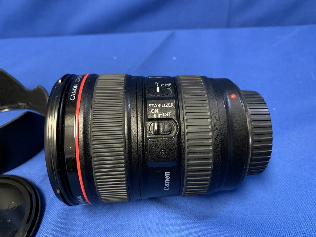 完全JUNK品 CANON EF24-105mm F4L IS USM ジャンク品 IS Canon F4L ☆ 実用