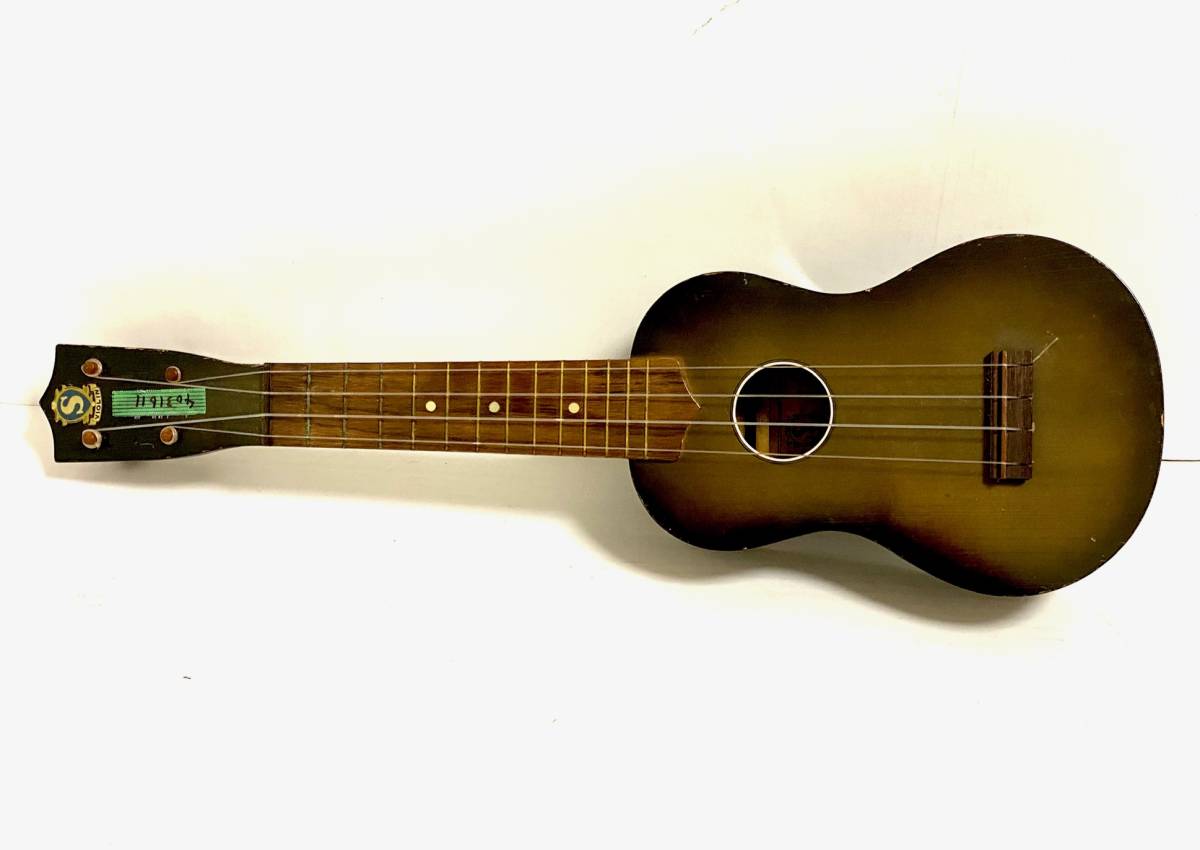 ☆SUZUKI バイオリン製 ウクレレNo.5 レトロ☆