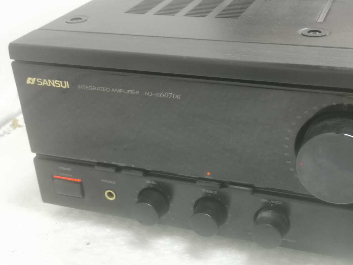 SANSUI プリメインアンプ サンスイ AU-α607DR AU-α607 公式通販 ジャンク品 ジャンクSansui AU 音響 Sansui プリメイン オーディオ機器 AU-607 AU-α607DR（ジャンク品） |
