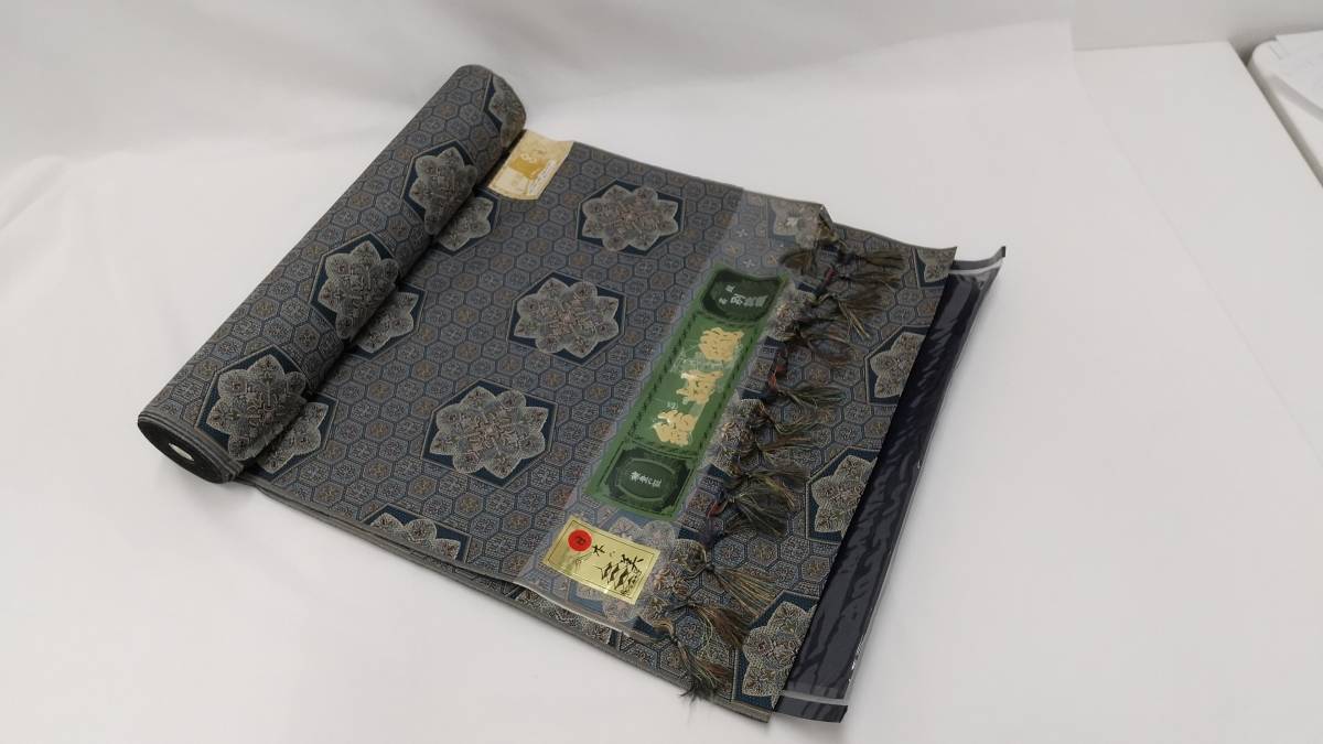 高級 結城織 反物 高級別誂織 綿100％ 和柄 日本の美(結城紬)｜売買 