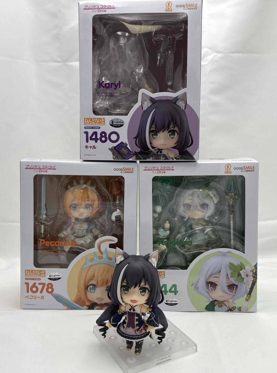 き*ろ様 ねんどろいど⭐︎キャル⭐︎ペコリーヌ⭐︎コッコロ⭐︎プリコネ⭐︎コレク ねんどろいど キャル コッコロ ペコリーヌのセット プリンセスコネクト