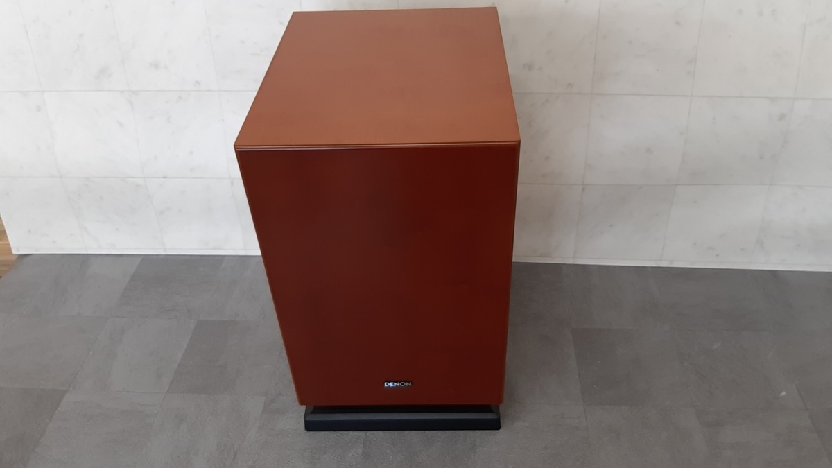03T232□DENON サブウーファー DSW-55SG□ DENON - DSW-55SG （木目