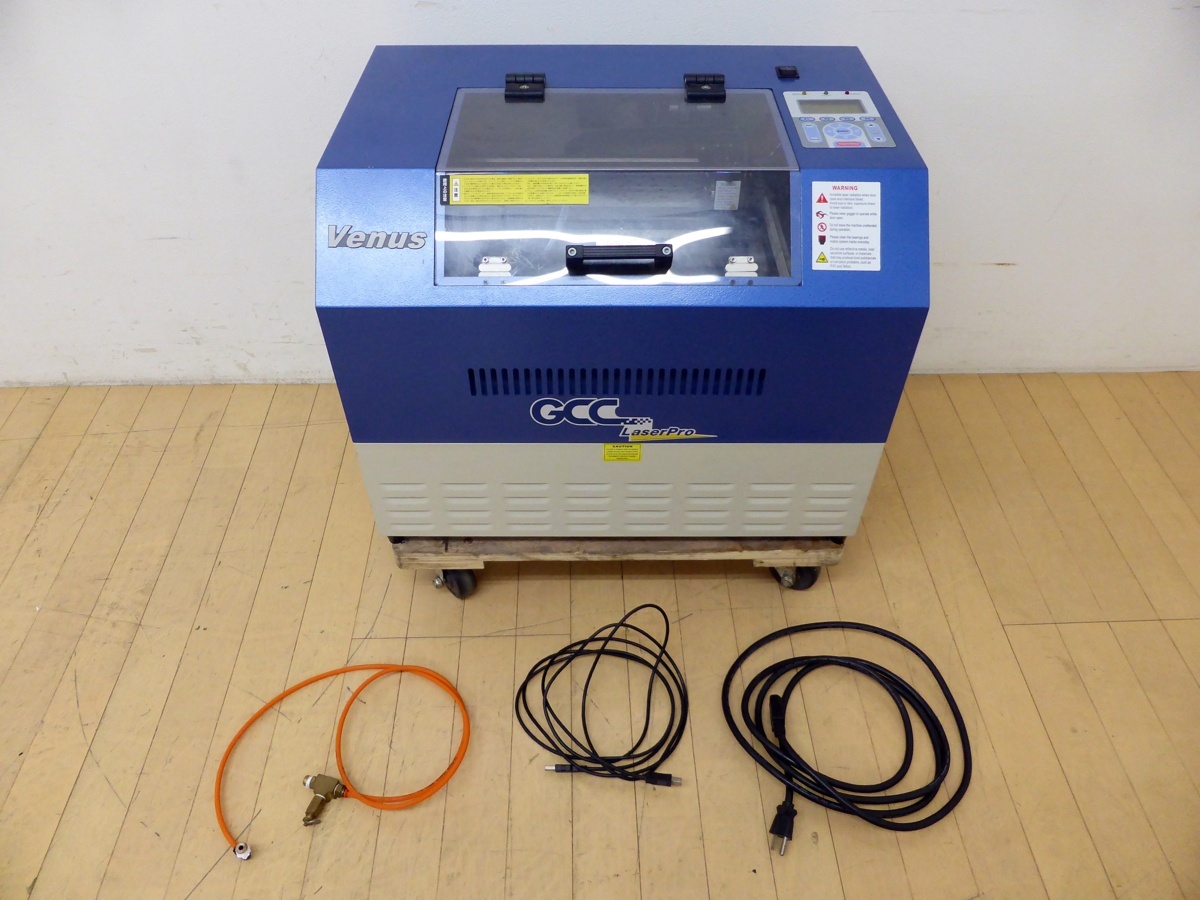  GCC レーザー加工機 VenusⅡ VII-12 100V 切断 彫刻など レーザーカッター 密閉型CO2レーザー LaserPro 倉b(電動工具)｜売買されたオークション情報、yahooの商品情報をアーカイブ公開 - オークファン その他