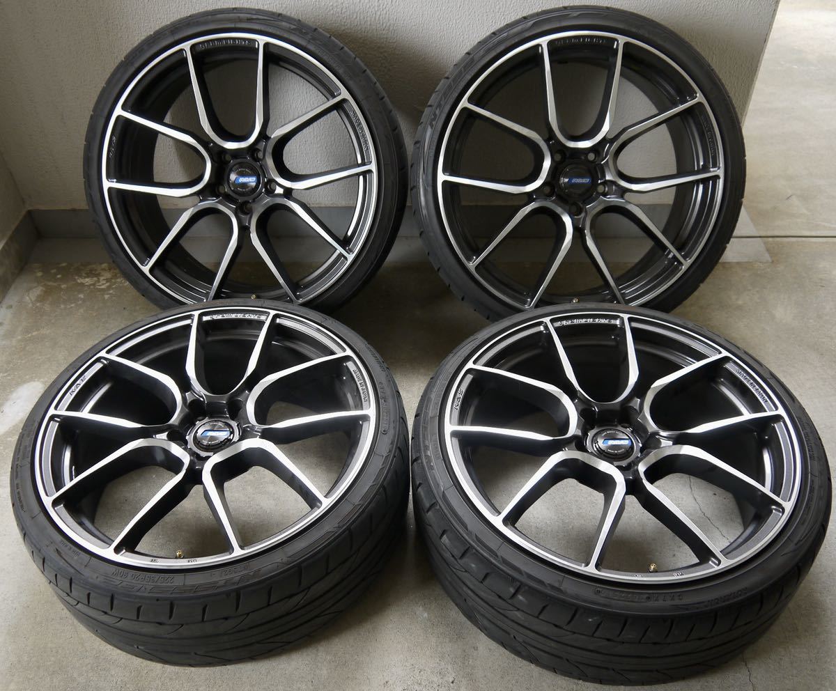 【高品質，お得】 RAYS レイズ 20インチ 4本セット 225/35R20(ラジアルタイヤ)｜売買されたオークション情報、yahooの商品情報をアーカイブ公開 - オークファン 5穴