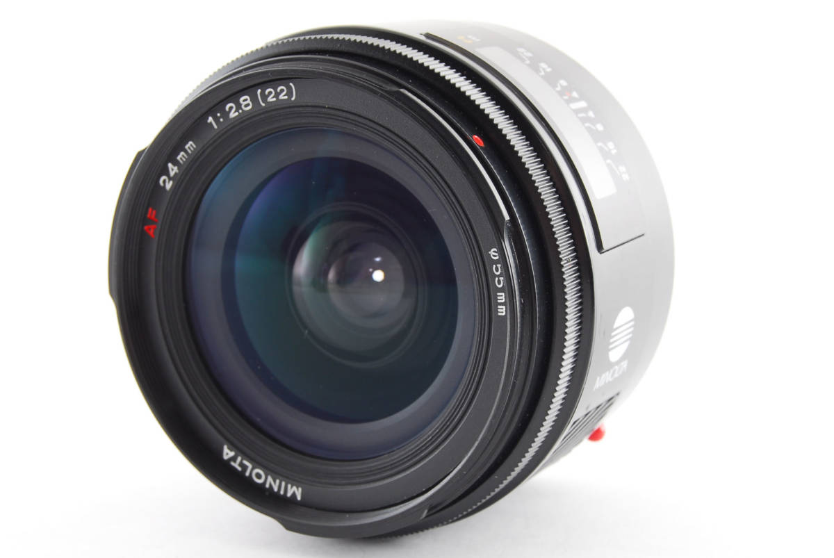 数量限定，新作】 ☆綺麗な動作品☆ミノルタ MINOLTA AF 24mm F2.8 *