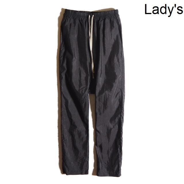 大得価，人気セール K0022P Rick Owens リックオウエンス NASKA S/S12 ナイロン シルク タフタ イージー サルエルパンツ ブラック 黒 38 春夏 rb(女性用)｜売買されたオークション情報、yahooの商品情報をアーカイブ公開 - 女性用