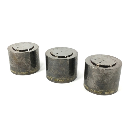 1円】 KRYNA インシュレーター D-PROP 3個セット 音響機器 1円】 KRYNA インシュレーター D-PROP 3個セット 音響機器