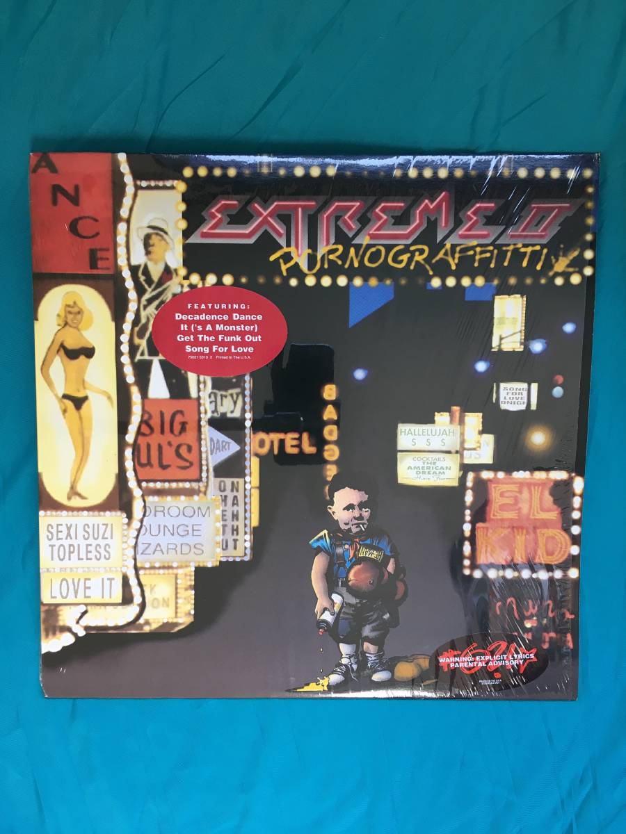 【人気，新品】 BD413サ EXTREME エクストリーム II Pornograffitti 75021 5313 1 US盤 米盤 シュリンク ステッカー付(一般)｜売買されたオークション情報、yahooの商品情報をアーカイブ公開 - オークファン 一般