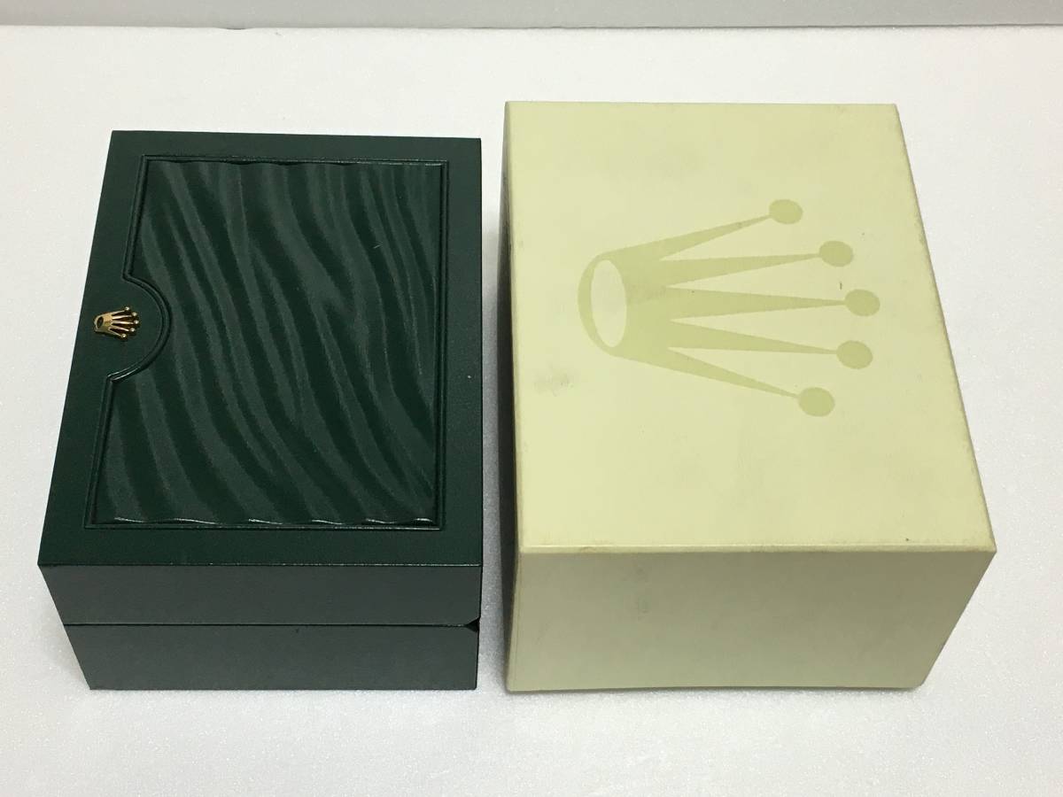 メ*ク様 Rolex ロレックス ボックス 3個セット　グリーン メ*ク様 Rolex ロレックス ボックス 3個セット グリーン メ*ク様 Rolex
