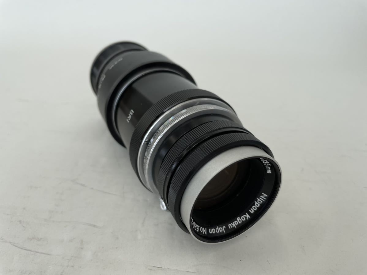 ジャンク/返品不可 Nikon NIKKOR-Q 135mm F4 #i40294 j6 Nikon 135mm