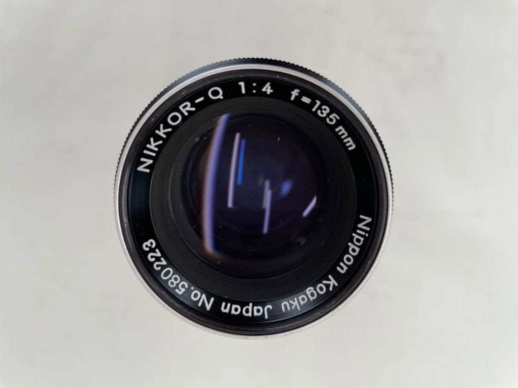 ジャンク/返品不可 Nikon NIKKOR-Q 135mm F4 #i40294 j6 Nikon 135mm
