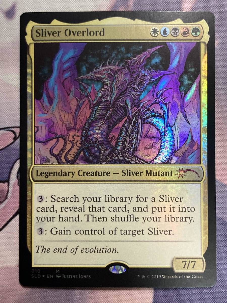 【人気定番，正規品】 MTG スリヴァーの首領/Sliver Overlord foil SLD 英語(金、マルチカラー)｜売買されたオークション情報、yahooの商品情報をアーカイブ公開 - オークファン Foilカード
