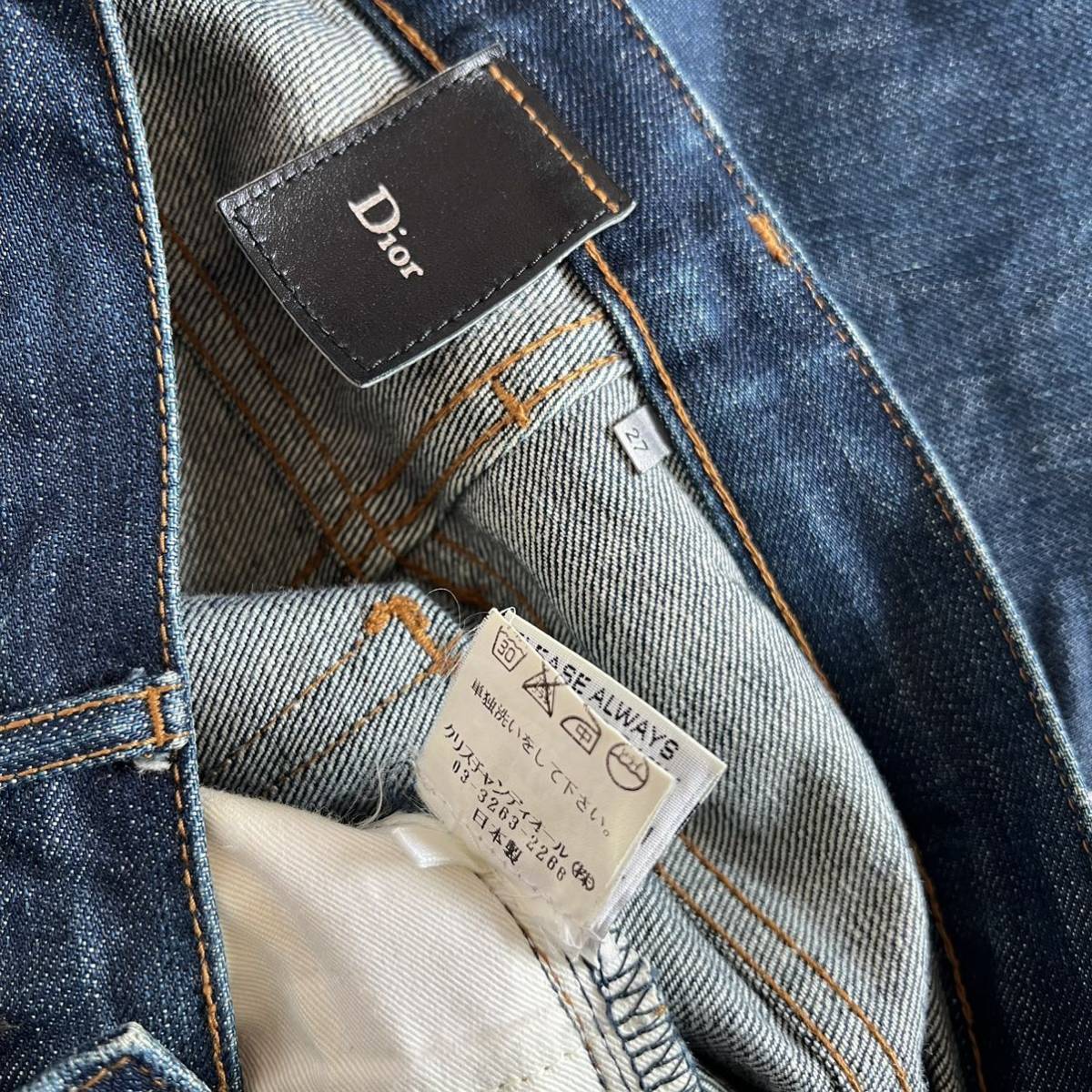 HOMME Dior DIOR エディ期 ディオールオム 05AW Homme w30 05awエディ 
