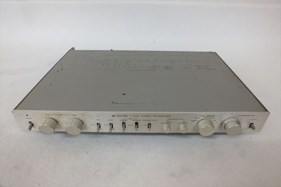 P-3030 ビクター Victor VICTOR - プリアンプ VICTOR⁄JVC 再入荷分を