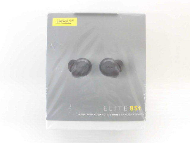 1173【1円開始】アウトレットの未使用品 Jabra ELITE 85t Grey 完全