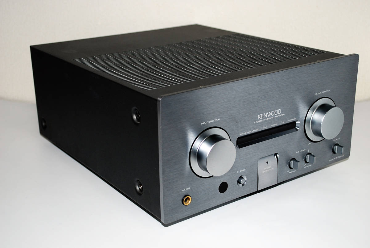高音質な銘機 KENWOOD KA-1001G（オペアンプ・コンデンサー・その他