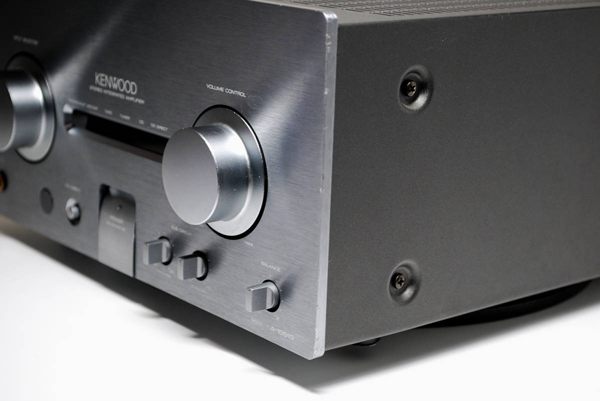 高音質な銘機 KENWOOD KA-1001G（オペアンプ・コンデンサー・その他