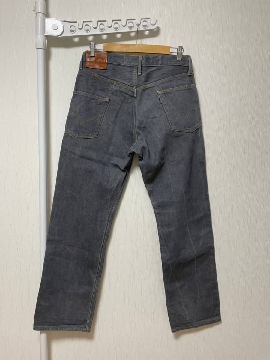 [Levi's lefty] 305 LJB03-0008 宮下貴裕×倉石一樹 ヴィンテージ加工 デニムパンツ 33 グレー リーバイスレフティ