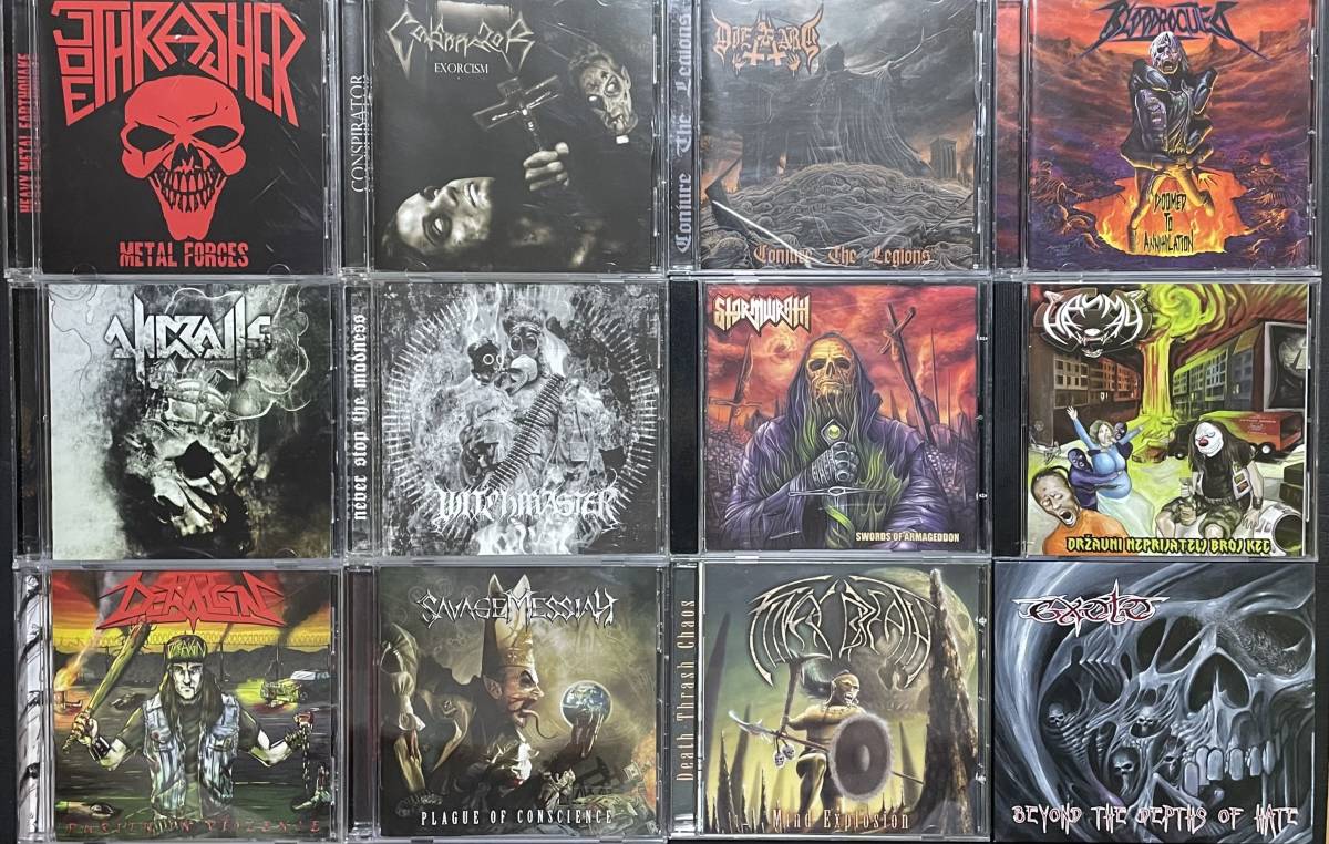 HOT，最新作 THRASH METAL スラッシュメタル デスラッシュ メタル CD セット まとめ 48枚(一般)｜売買されたオークション情報、yahooの商品情報をアーカイブ公開 - オークファン 一般