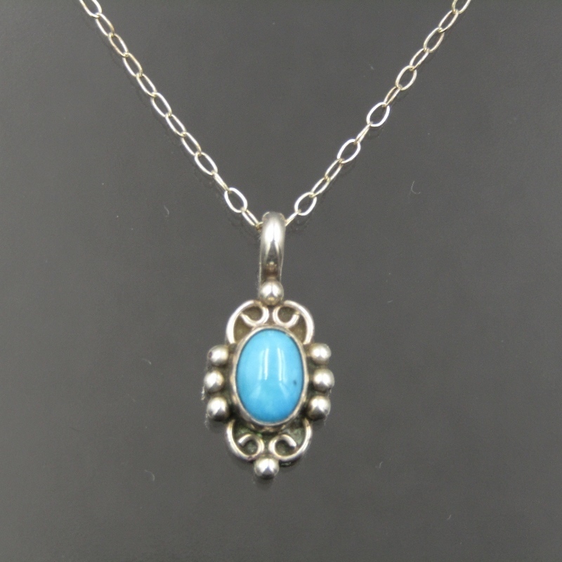 良品 Ruth Ann Begay ナバホ族 ネックレス ターコイズ ルースアンビ